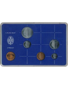 Awers monety 1983 Różne Guldeny Zestaw FDC