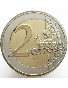 Awers monety Grecja 2 euro 2017 Pamięci Nikosa Kazandzakisa w 60 rocznicę śmierci 2