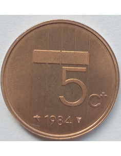 Awers monety Holandia 5 Cent 1984 2