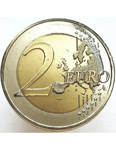 Awers monety Grecja 2 euro 2016 10 rocznica urodzin kompozytora Dimitriego Mitrópoulosa 2