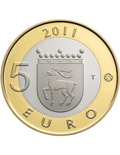 Awers monety Finlandia 5 euro 2011