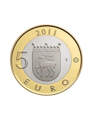Awers monety Finlandia 5 euro 2011