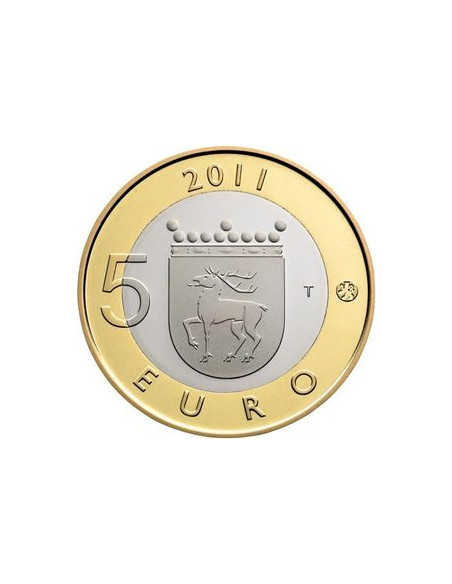 Awers monety Finlandia 5 euro 2011