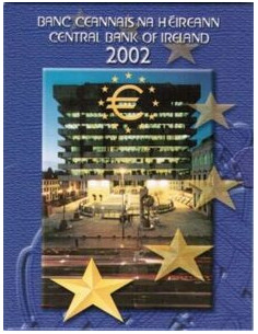 Awers monety Irlandia Różne euro zestaw 2002