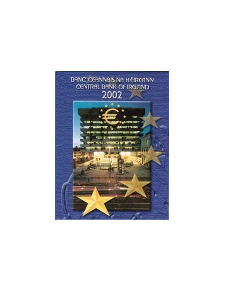 Awers monety Irlandia Różne euro zestaw 2002