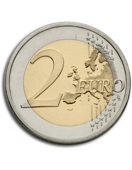 Rewers monety Grecja 2 euro 2010 2500 rocznica Bitwy pod Maratonem