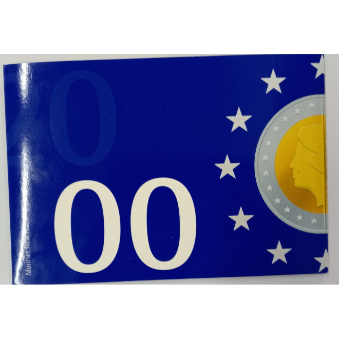 Awers monety 2000 Różne Guldeny Zestaw