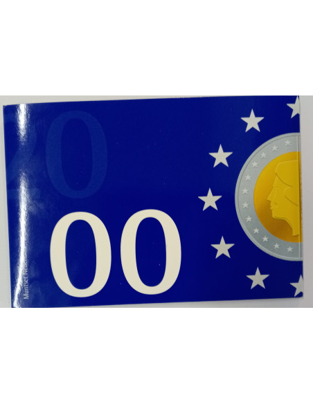 Awers monety 2000 Różne Guldeny Zestaw