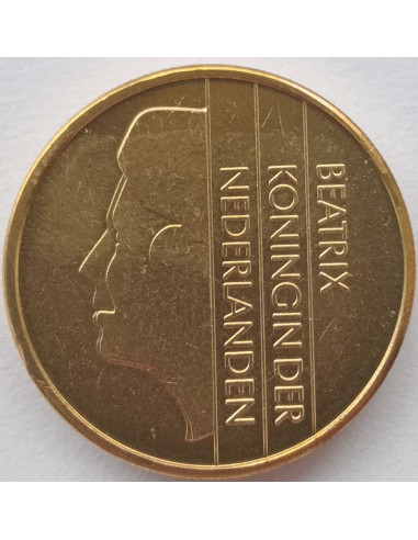 Awers monety Holandia 5 Gulden 1999