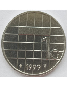 Awers monety Holandia 1 Gulden 1999 2