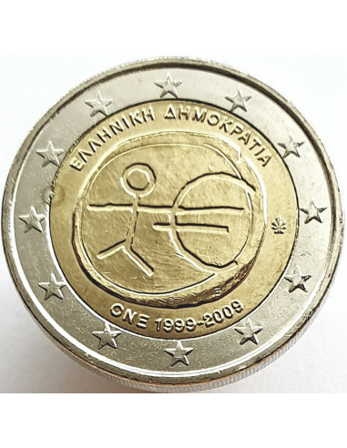 2 euro 2009 10-lecie wprowadzenia systemu euro (Grecja)