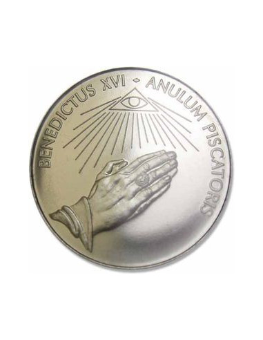 Awers monety Somalia 1 Dolarów 2006 Papież Benedykt XVI Pierścień Rybaka