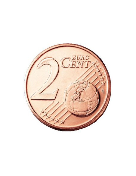 Moneta Włochy 2 Euro Cent 2002 Turyn - Wieża Mole Antonelliana