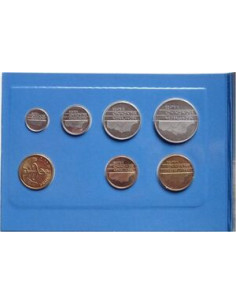 Awers monety 1992 Różne Guldeny Zestaw Prowincja Zelandia 2