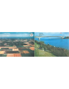 Awers monety 1989 Różne Guldeny Zestaw Prowincja Flevoland