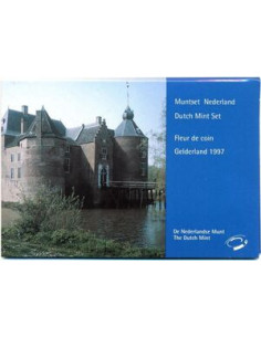 Awers monety 1997 Różne Guldeny Zestaw Prowincja Gelderland