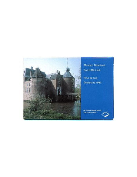 Awers monety 1997 Różne Guldeny Zestaw Prowincja Gelderland