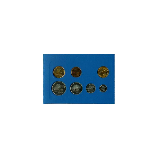 Rewers monety 1990 Różne Guldeny Zestaw Prowincja Brabant
