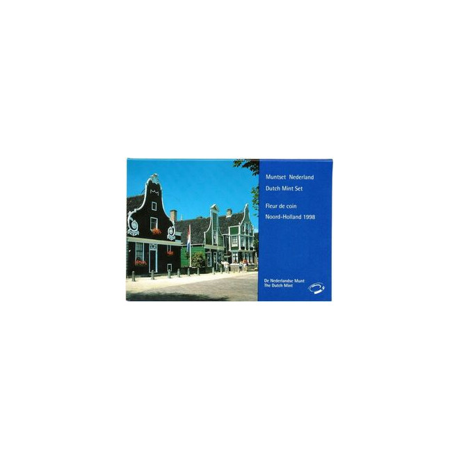 Awers monety 1998 Różne Guldeny Zestaw Prowincja Holandia Północna