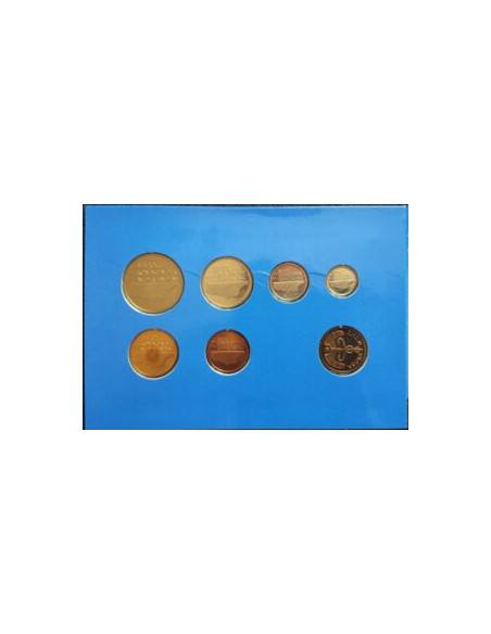 Rewers monety 1994 Różne Guldeny Zestaw Prowincja Friesland