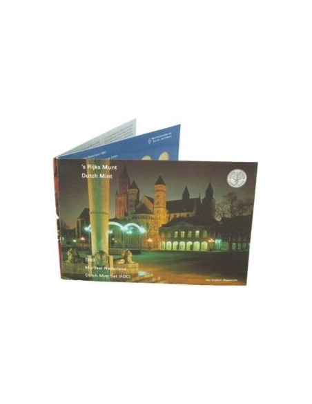 Awers monety 1993 Różne Guldeny Zestaw Prowincja Limburg