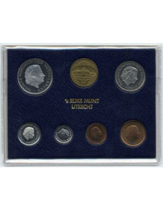 Awers monety 1979 Różne Guldeny Zestaw FDC