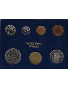 Awers monety 1979 Różne Guldeny Zestaw FDC 2