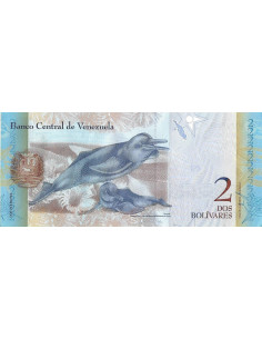 Banknot Wenezuela 2 Bolivar 2013 - UNC 2