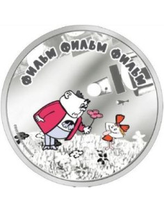 Awers monety Wyspy Cooka 5 Dolarów 2012 Kwiat dla dziewczynki