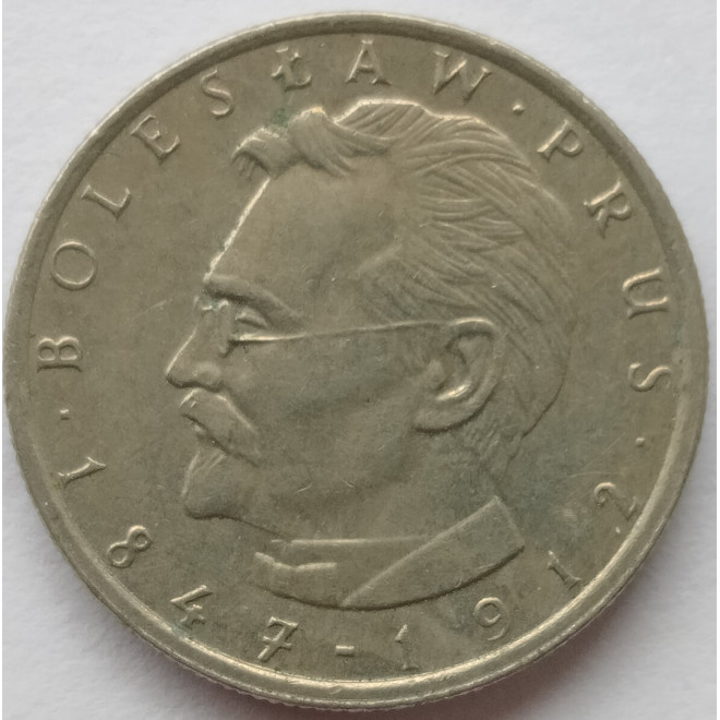 Awers monety 10 Złotych 1975