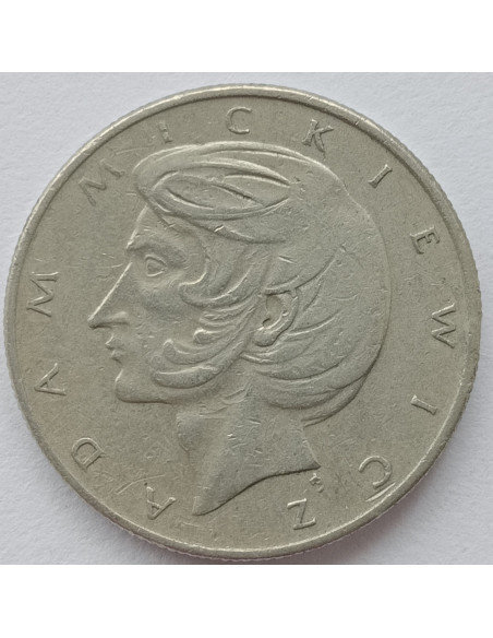 Awers monety 10 Złotych 1976