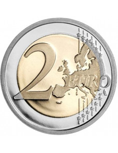 Awers monety Włochy 2 euro 2018 70lecie włoskiej konstytucji 2