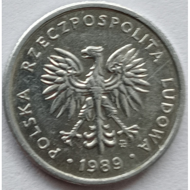 Rewers monety 2 Złote1989