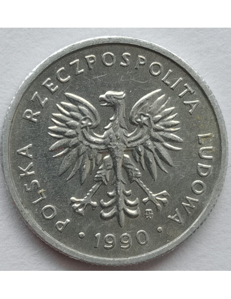 Rewers monety 2 Złote1990