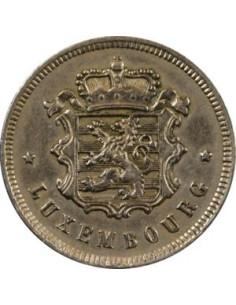 Awers monety Luksemburg 25 Centymów 1927