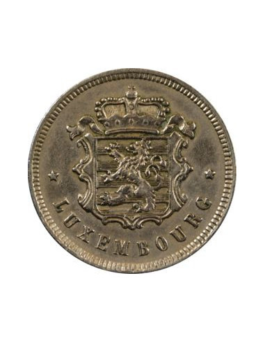 Awers monety Luksemburg 25 Centymów 1927