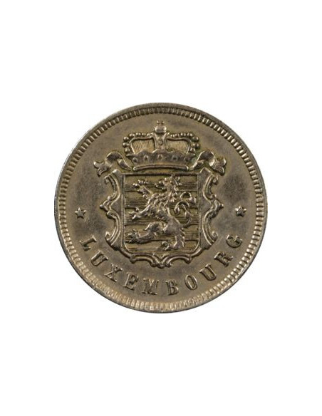 Awers monety Luksemburg 25 Centymów 1927