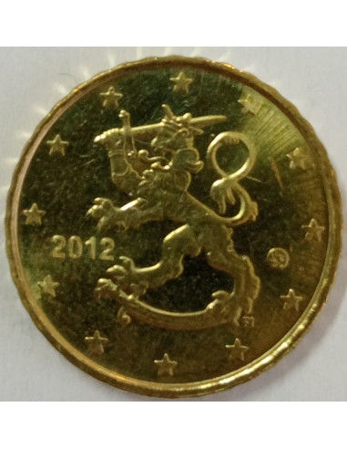 Awers monety Finlandia 10 Euro Centy 2012