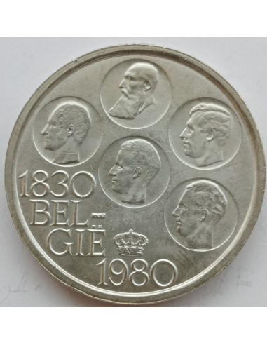 Awers monety Belgia 500 Franków 1980