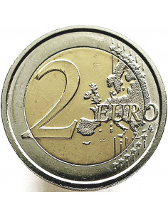 Awers monety Włochy 2 euro 2012 100 rocznica śmierci Giovanniego Pascolego 2