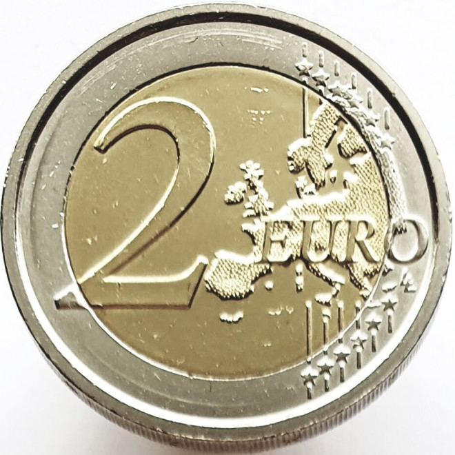 Rewers monety Włochy 2 euro 2011 150 rocznica zjednoczenia Włoch