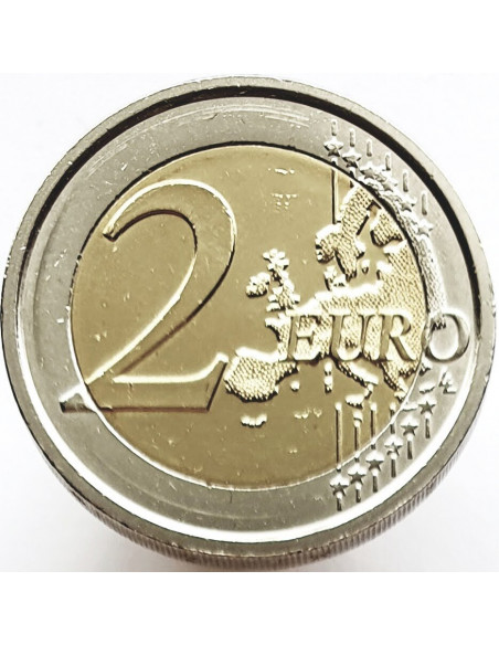 Rewers monety Włochy 2 euro 2011 150 rocznica zjednoczenia Włoch