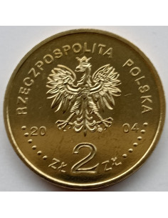 Awers monety 2 zł 2004 85lecie Policji 2