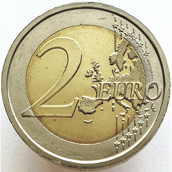 Włochy 2 euro 2009 200 rocznica urodzin Louis'a Braille’a