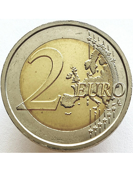 Włochy 2 euro 2009 200 rocznica urodzin Louis'a Braille’a
