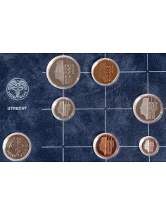 Awers monety 1989 Różne Guldeny Zestaw PROOF 2