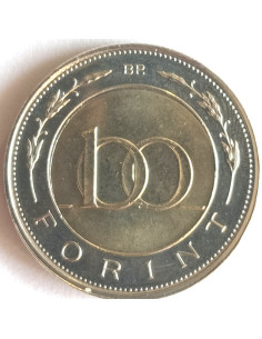 Awers monety Węgry 100 Forint 2022 2