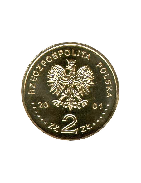 Rewers monety 2 zł 2001 Polski rok obrzędowy: Kolędnicy