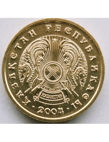 Awers monety Kazachstan 1 Tenge 2004