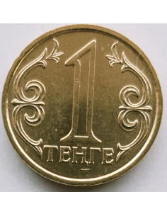 Awers monety Kazachstan 1 Tenge 2004 2